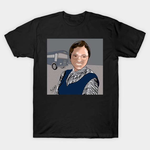 Rosa Parks T-Shirt by Dr Paul Art